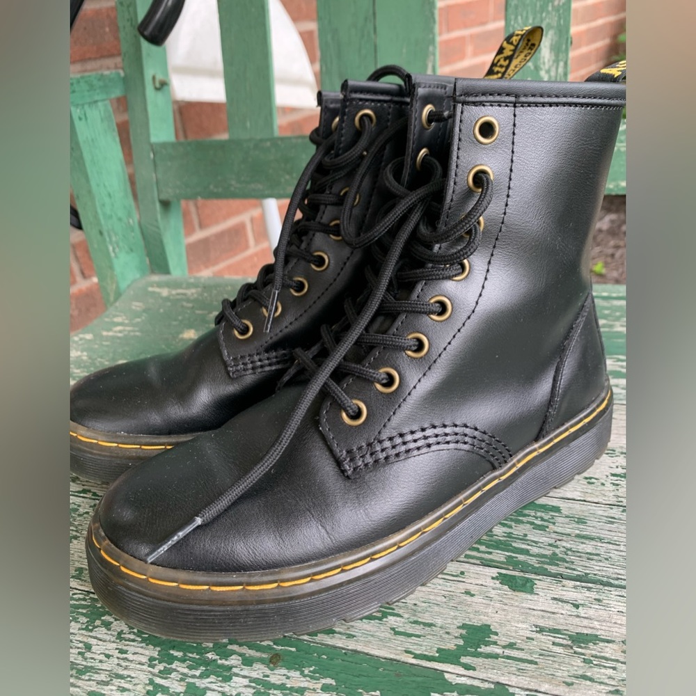 Dr. Martens Zavala Combat Boots. Size 6 but fits more like a Women’s 6.5/7.